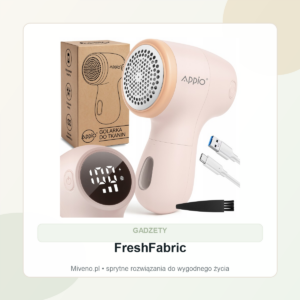FreshFabric golarka do ubrań USB-C — miniatura katalogowa Miveno