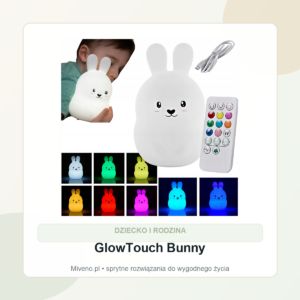 GlowTouch Bunny lampka LED — miniatura katalogowa Miveno