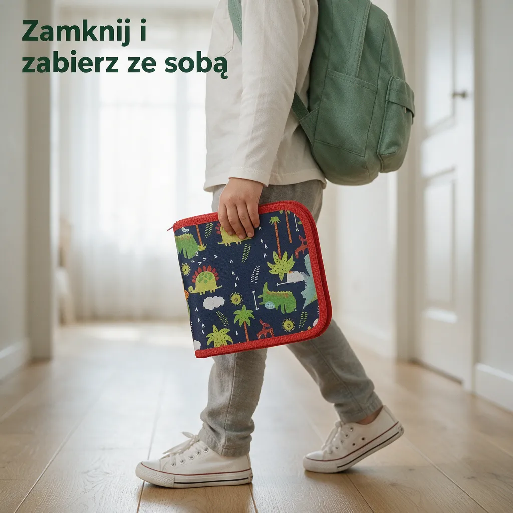 Kreo ‐ zmazywalna książeczka do rysowania (12 pisaków gratis) - obrazek 11