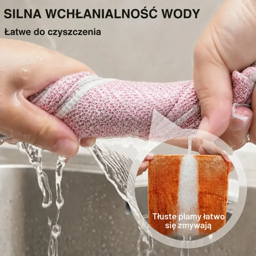 Gliss - usuń zaschnięty brud bez szorowania i rysowania (zestaw 8 sztuk) - obrazek 4